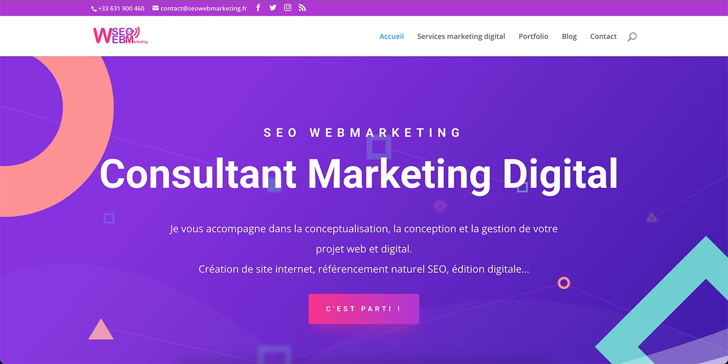 création site web seowebmarketing.fr
